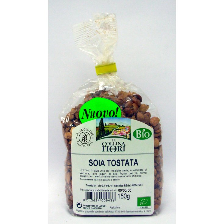 La Collina Dei Fiori Soja Tostada Ecológica Sin Gluten 150g