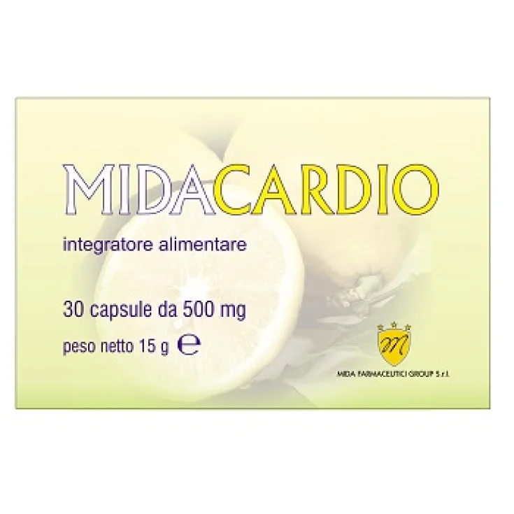 Suplemento Alimenticio Midacardium 30 Cápsulas