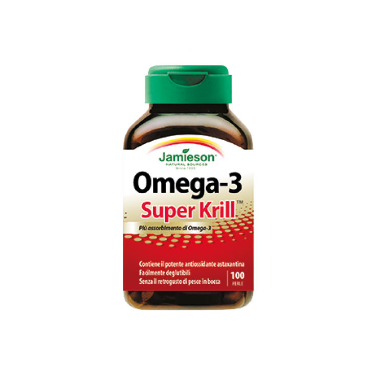 Jamieson Omega Complete Super Krill Complemento Alimenticio 100 Cápsulas