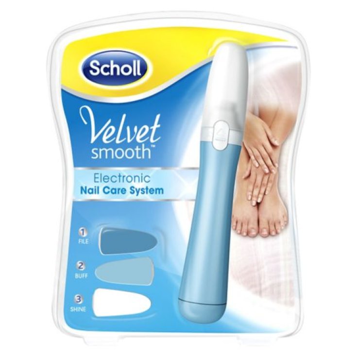 Sistema electrónico para el cuidado de las uñas Scholl Velvet Smooth