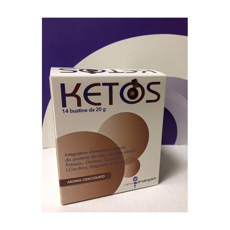 New Phargam Ketos Chocolate Complemento Alimenticio 14 Sobres