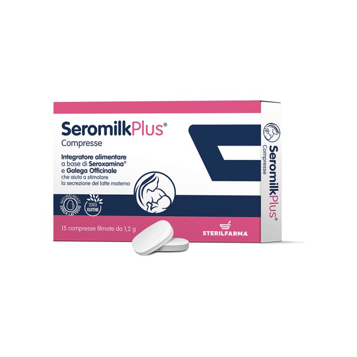 Sterilfarma® SeromilkPlus® Complemento Alimenticio 15 Comprimidos