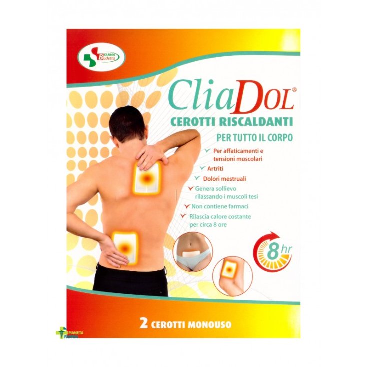 CliaDol Back Warming Patch 2 Parches