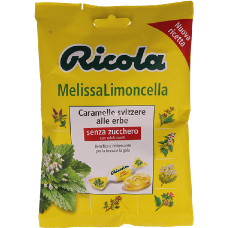 Ricola Melissa Limoncello Caramelos Sin Azúcar 70g