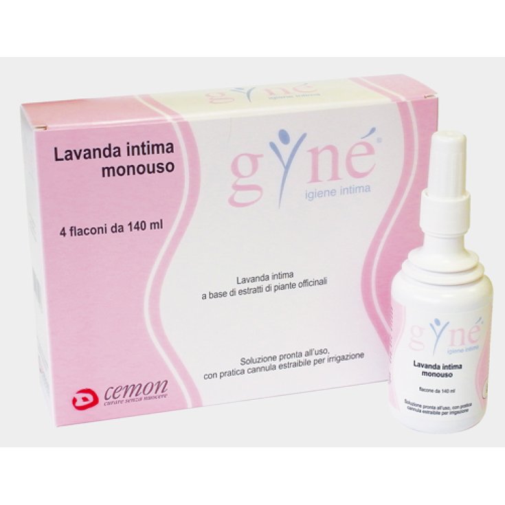 Gyné Lavanda Intima 4 Biberones Desechables