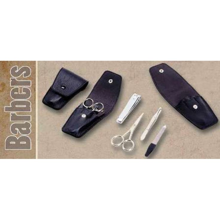 Baruffaldi Barbers Kit Para Manicura Y Barba 4 Piezas