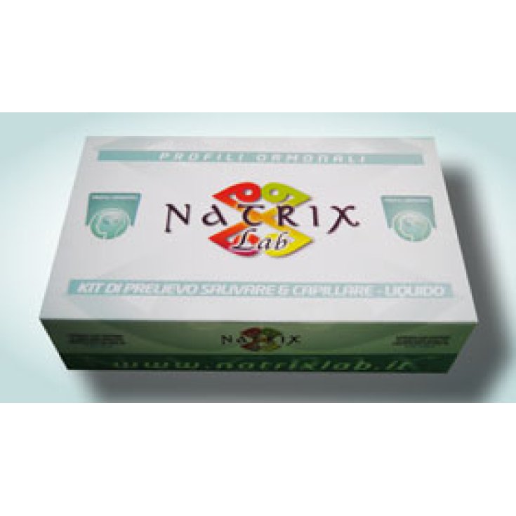 Kit de recolección de líquido salival y capilar hormonal Natrix Area