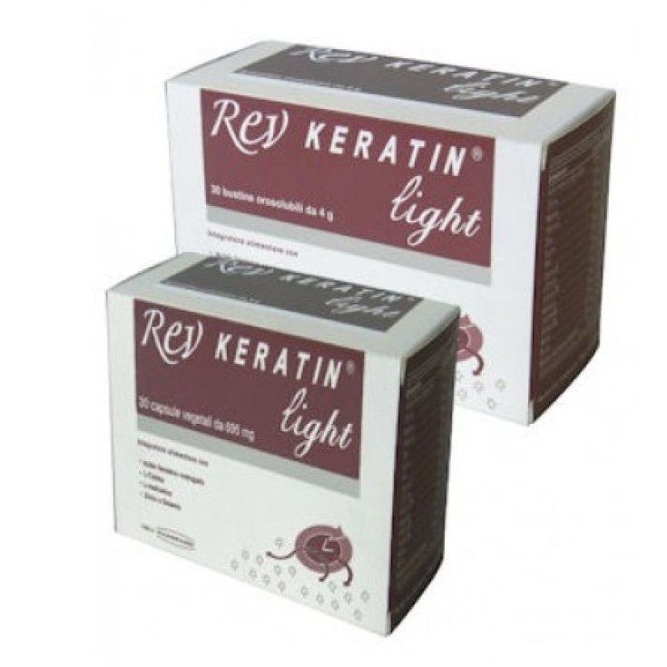 Rev Keratina Light Complemento Alimenticio 30 Cápsulas