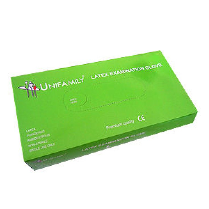 Unifamily Medical Line Guantes Latex L 100 Piezas