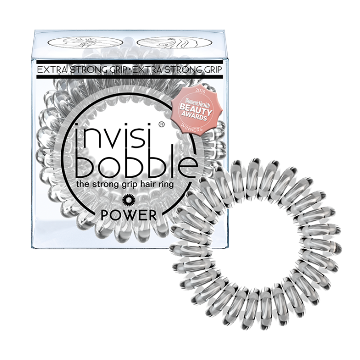 Invisibobble Hair Ring Crystal Clear 3 Partes