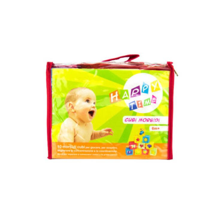 Elledifri Happy Time Copos de Arroz Cubos Blandos 6 meses + 10 Piezas