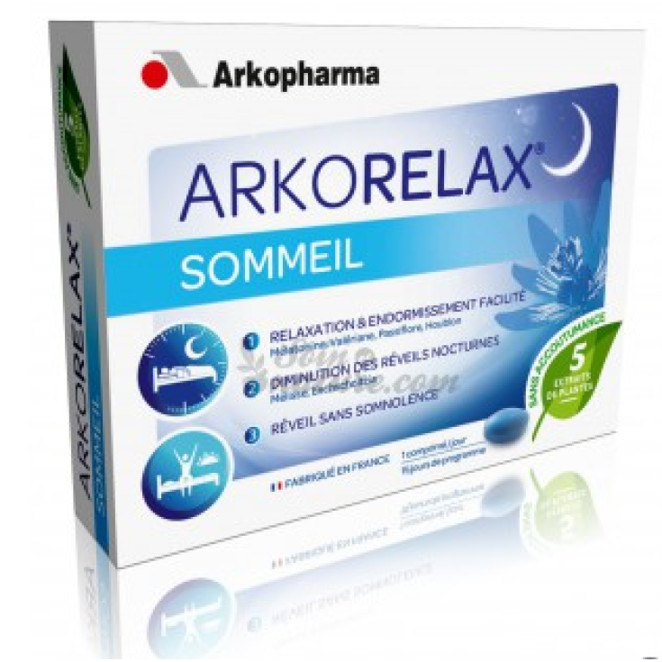 Arkorelax Suplemento Alimenticio Para Dormir 30 Comprimidos