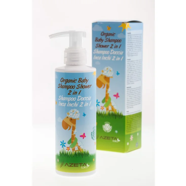 AZETAbio Inca Inchi Champú de Ducha Delicado para Piel y Cabello 200ml