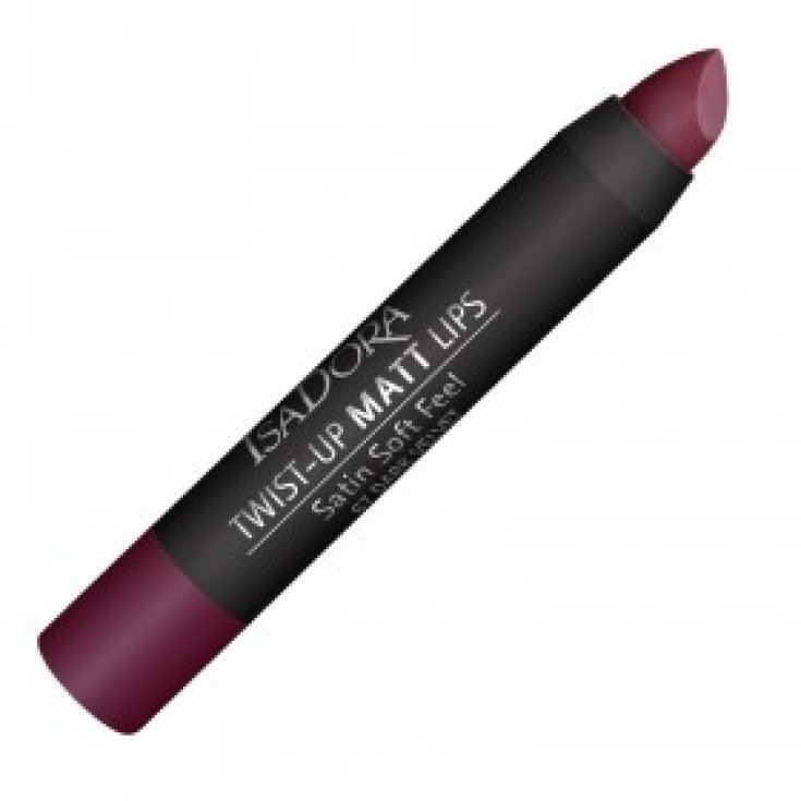 Isadora Twist-Up Labios Mate 67 Terciopelo Oscuro