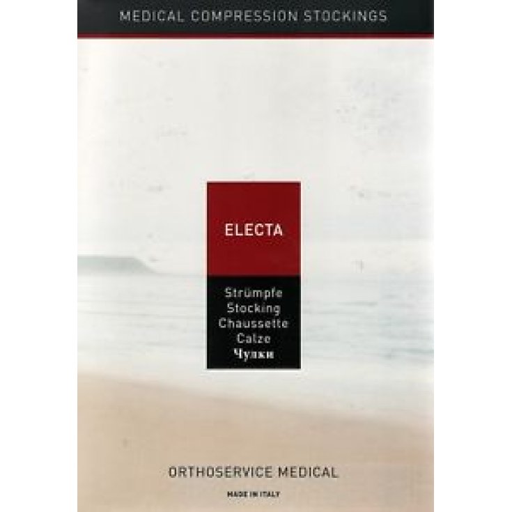 Medias Ro+ten Electa Medical Hilo Multifibra Medias Hasta la Rodilla CCL1 Puntera Cerrada Color Beige Talla L Larga