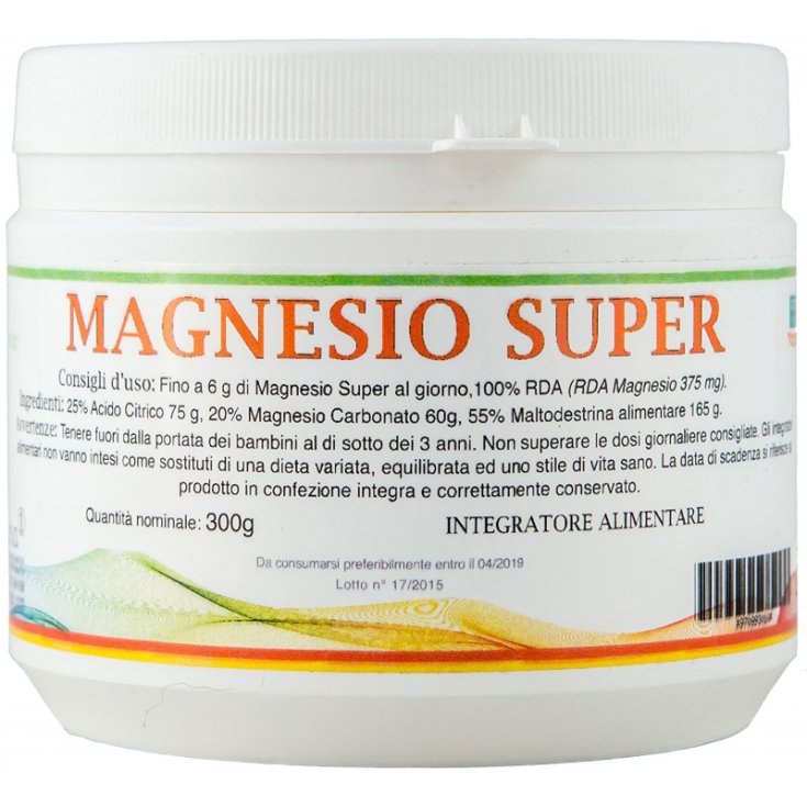 Súper Suplemento Alimenticio de Magnesio 300g