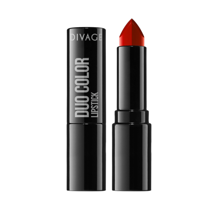 Divage Duo Color Luminous Lipstick 3 Rojo Rojo Oscuro