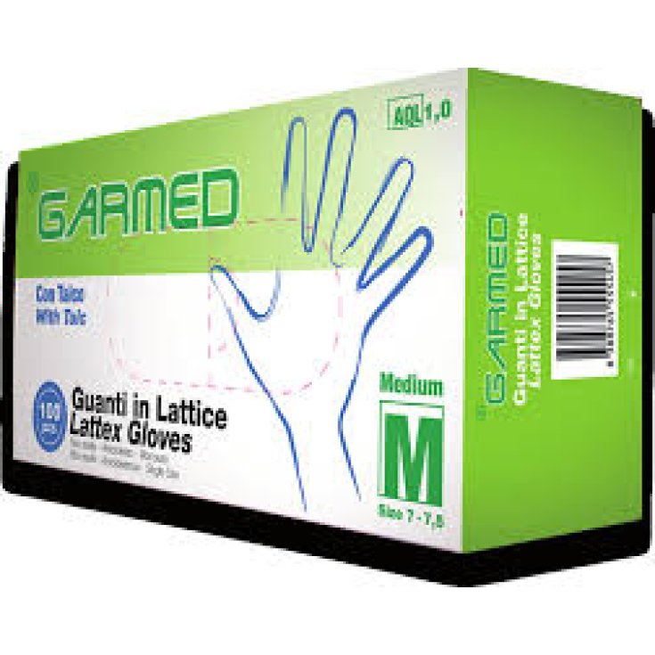 Guante Latex Garmed Con Talco M