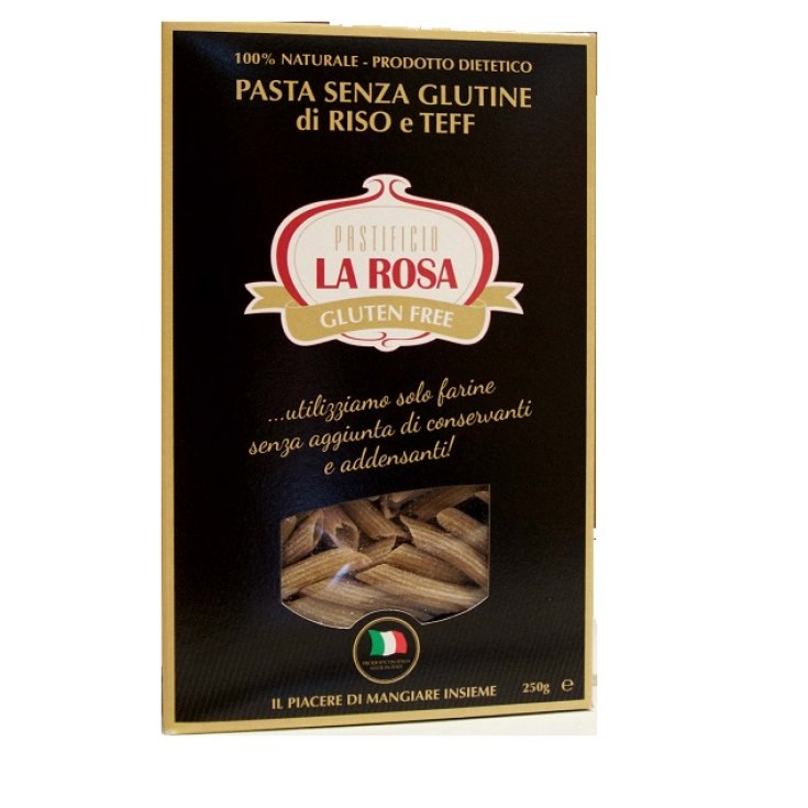 Pastificio La Rosa Pasta Arroz Y Teff Macarrones 250g
