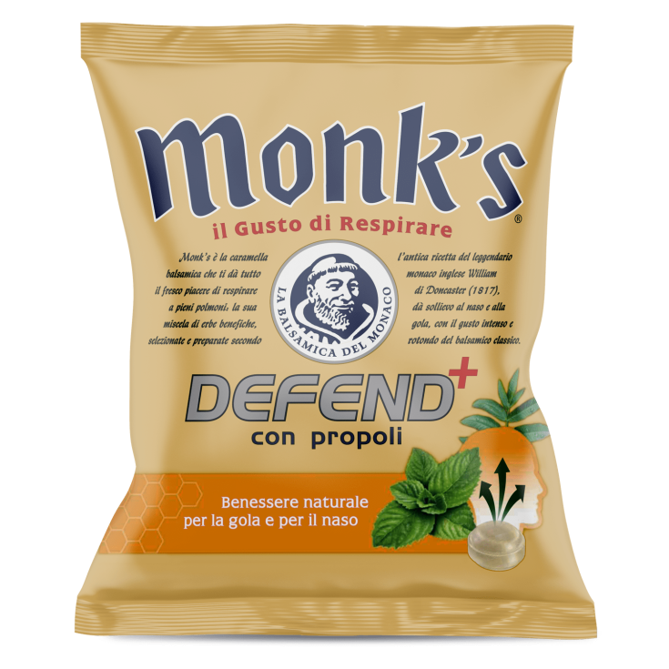 Monk's Defend Caramelos Con Propóleo 46g
