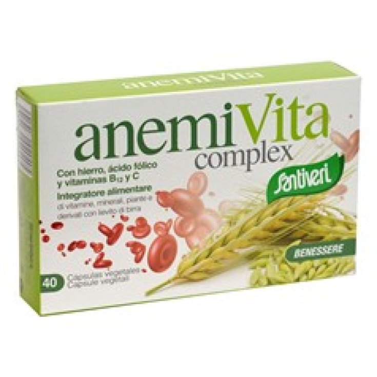 Anemivita Complex Complemento Alimenticio 40 Cápsulas