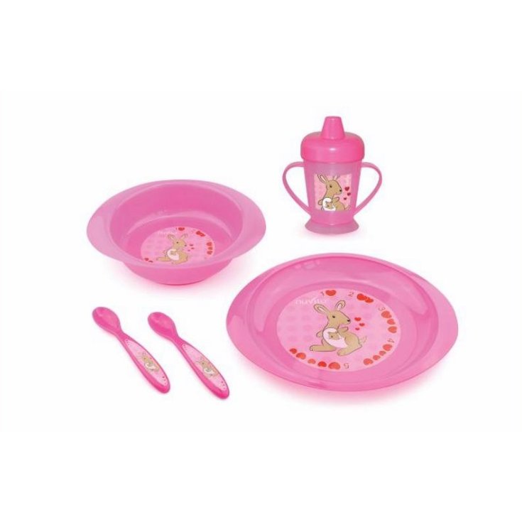 Nuvita Kit Papilla 12 Meses + Color Rosa