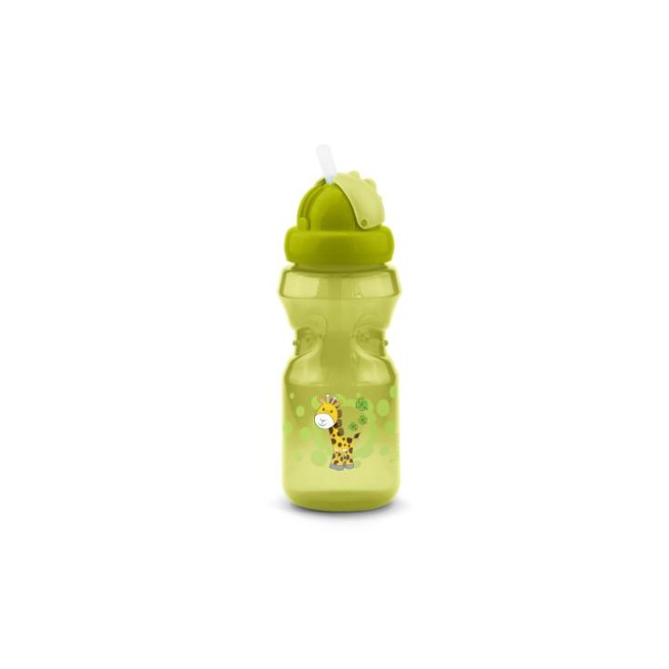 Botella Nuvita Con Color Verde Paja 1 Pieza