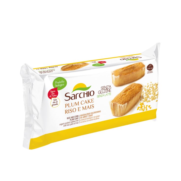Sarchio Plum Cake Arroz Maíz 160g