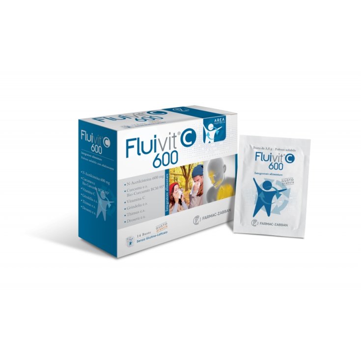 Fluivit C 600 Complemento Alimenticio 14 Sobres