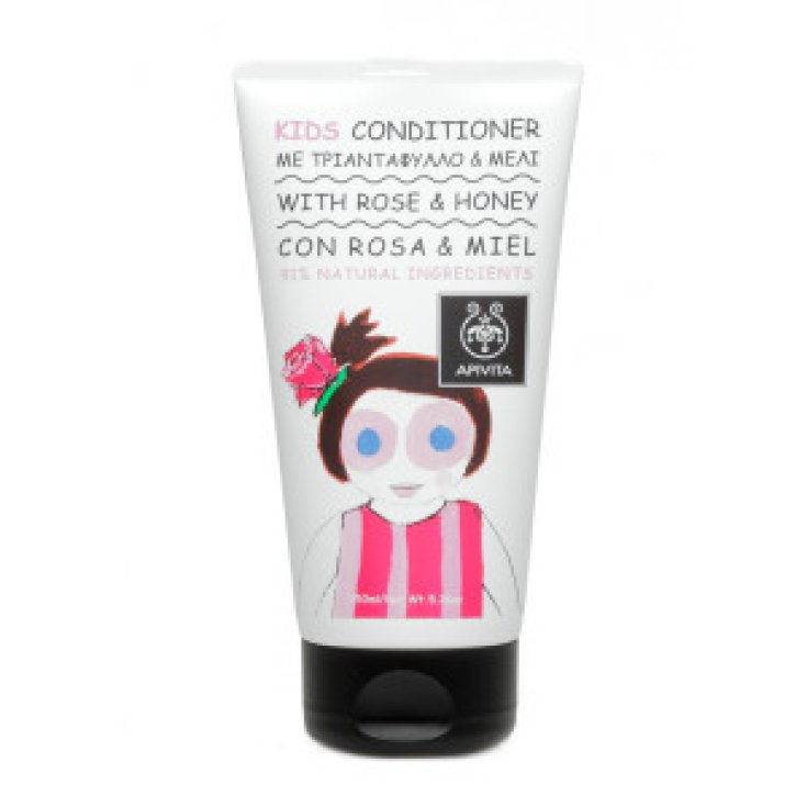 Apivita Kids Acondicionador Con Rosa De Bulgaria Y Miel 150ml