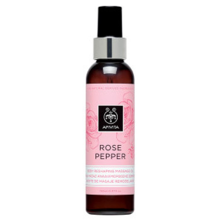 Apivita Rose Pepper Aceite de Masaje Remodelador 150ml