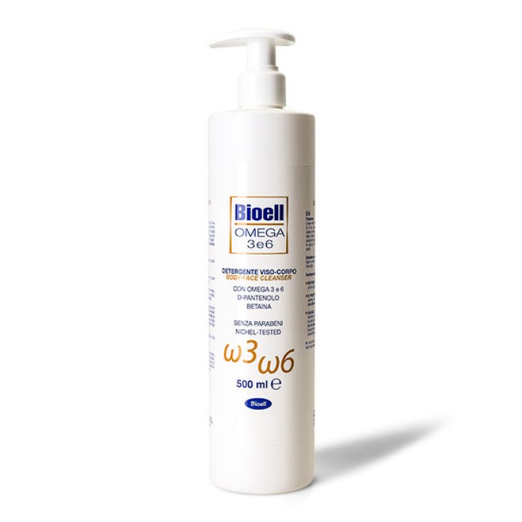 Bioell Omega 3-6 Limpiador Facial y Corporal 500ml