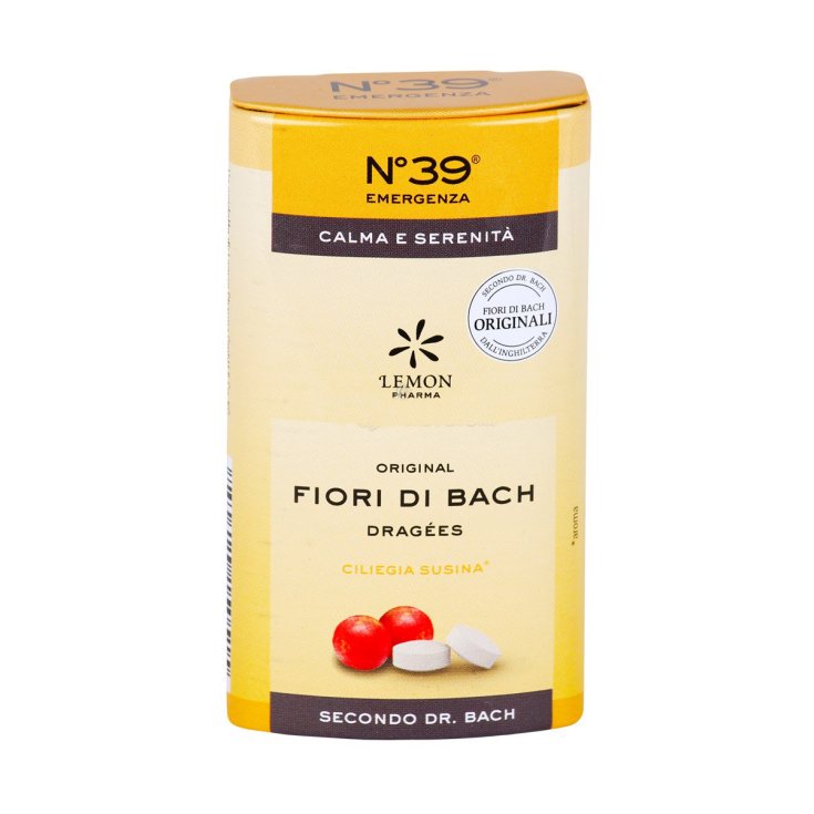 Lemon Pharma Flores de Bach N° 39 Pastillas de emergencia-calma y serenidad 50g