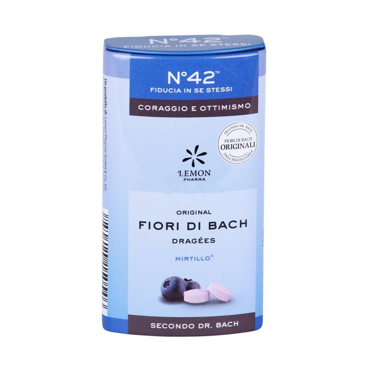 Lemon Pharma Flores de Bach N° 42 Autoconfianza - Coraje y Optimismo Pastillas 50g