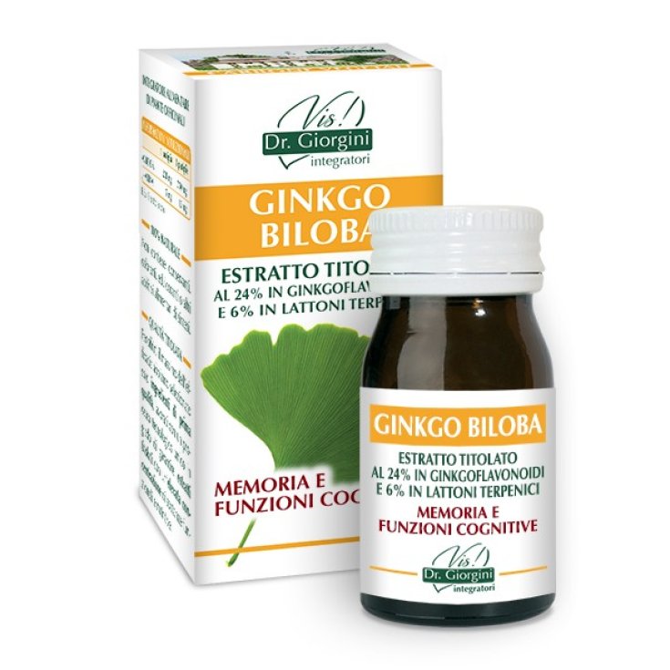 Dr. Giorgini Ginkgo Biloba Extracto Titulado 60 Comprimidos