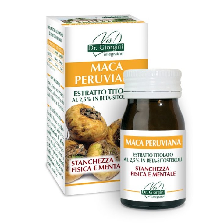 Dr. Giorgini Extracto de Maca Peruana Titulado 60 Comprimidos