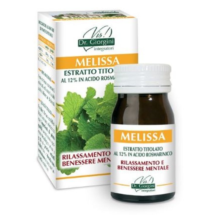 Dr. Giorgini Melissa Extracto Titulado Complemento Alimenticio 60 Comprimidos