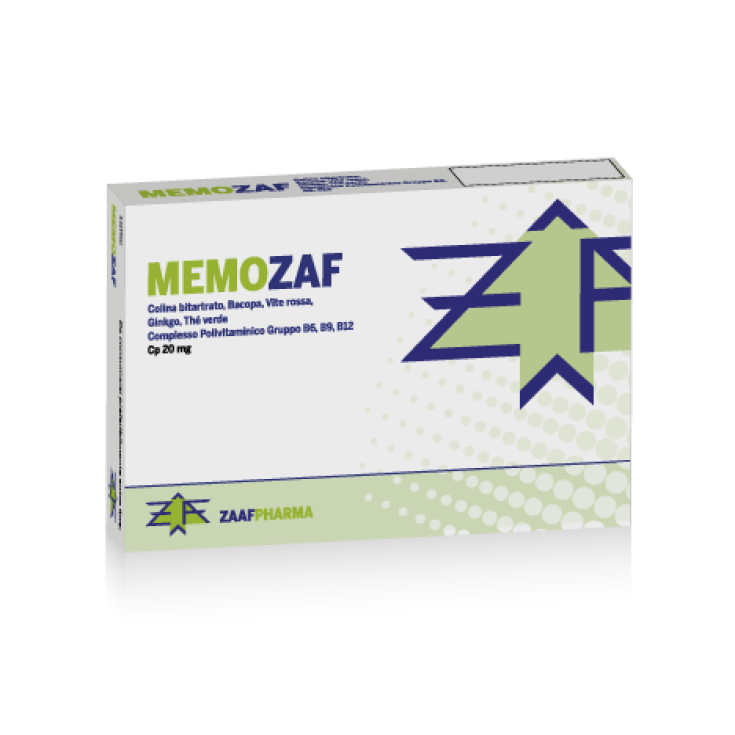 Zaaf Pharma Memozaf Complemento Alimenticio 30 Comprimidos