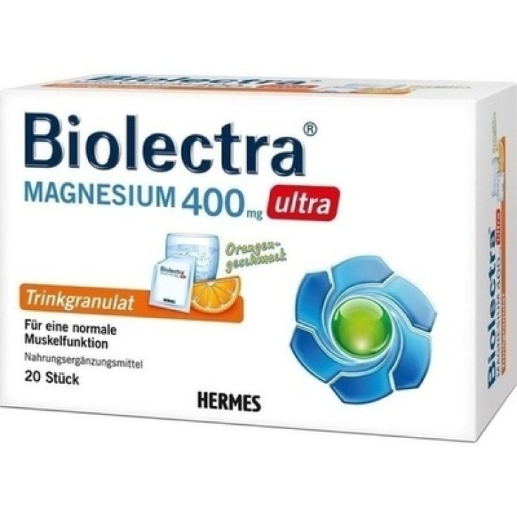 Hermes Biolectra Ultra Direct Complemento Alimenticio De Naranja 20 Sobres