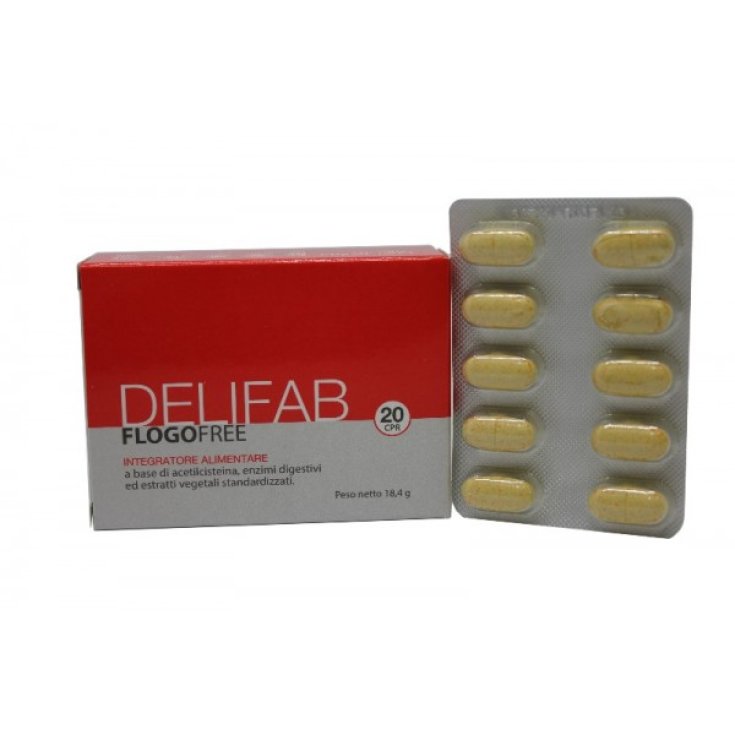 Elifab Delifab Flogofree Complemento Alimenticio 20 Comprimidos