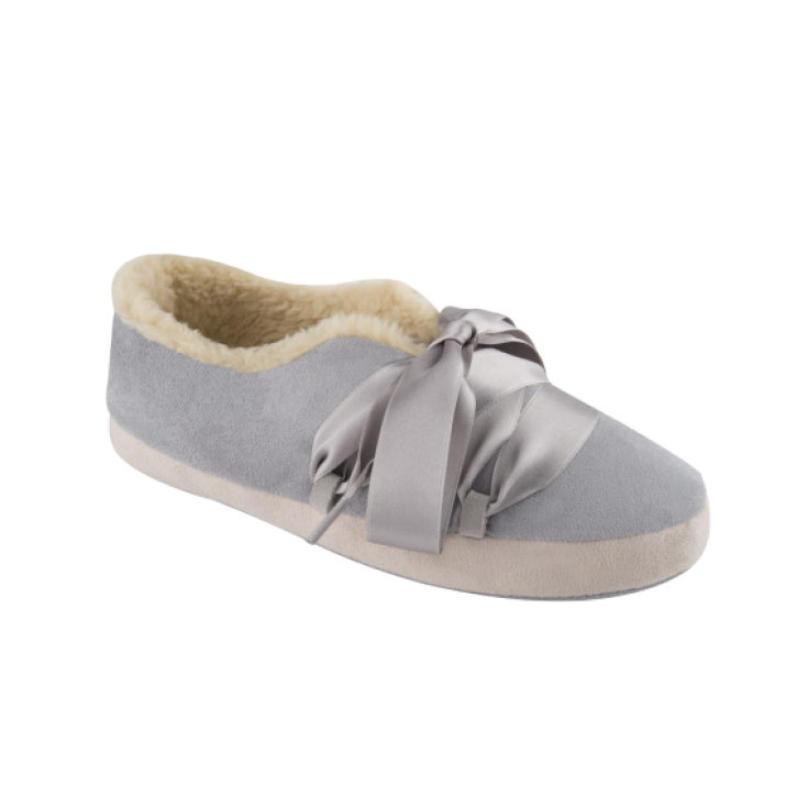 Zapatos Dr. Scholl Frou Frou Microfibra Color Gris Y Crema Nº 38