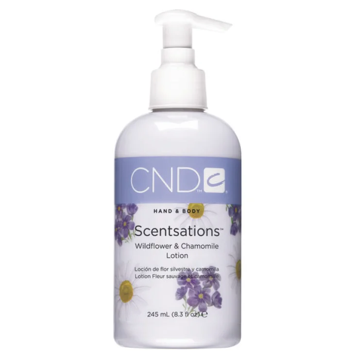 CND Scentsetions Loción de Flores Silvestres y Manzanilla 245ml