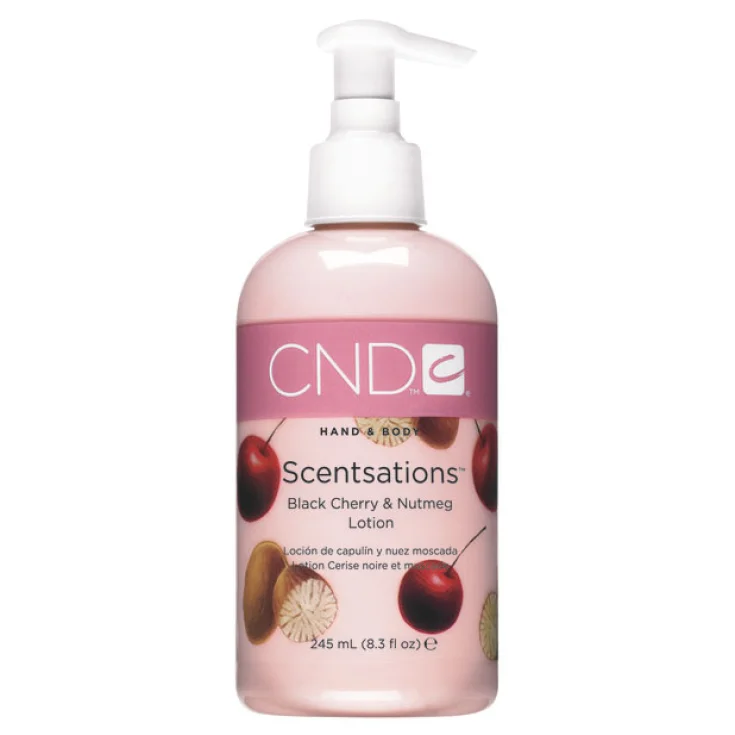 CND Scentsetions Black Cherry & Nutmeg Loción 245ml