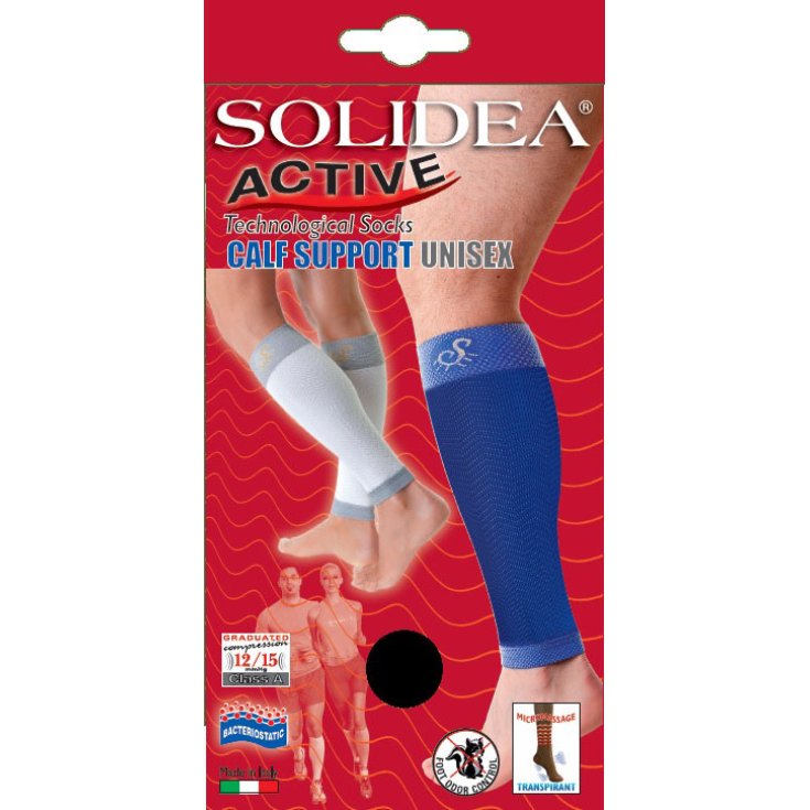 Solidea Pierna Pantorrillera Active Color Rojo Talla S