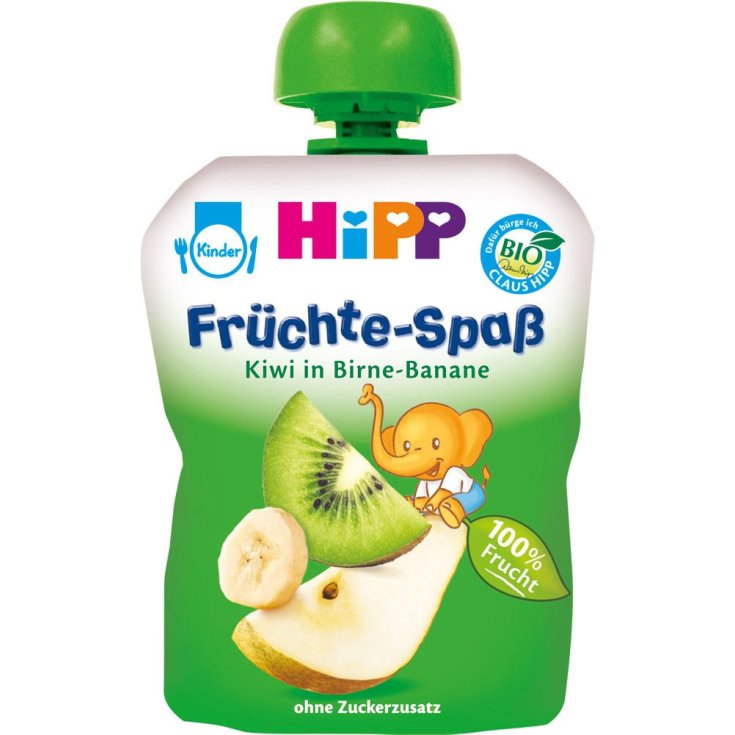 Hipp Fruit Smoothie Pera Plátano Kiwi Ecológico 100g