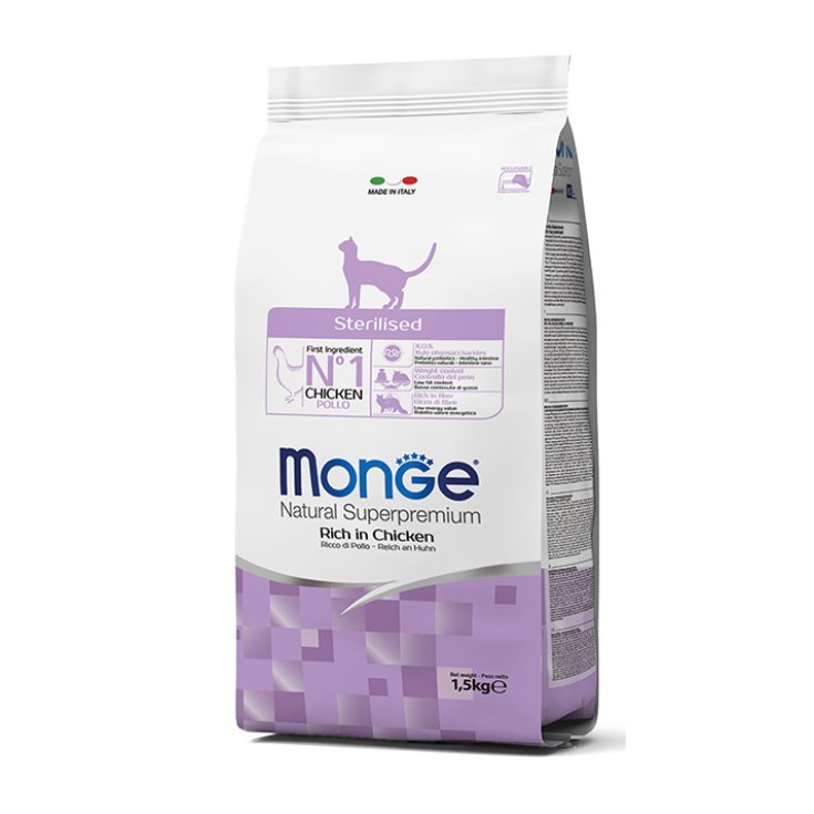 Suplemento Alimenticio Esterilizado Gato Monge 1,5kg