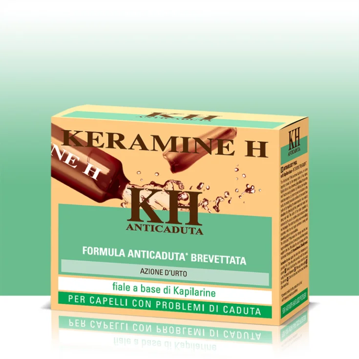 Champú Keramine H Anti Cad + 12 Ampollas Promo