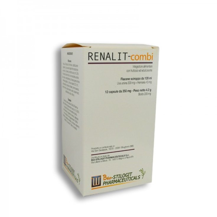 Bio-Stilogist Renalit-Combi Complemento Alimenticio 12 Comprimidos + Jarabe