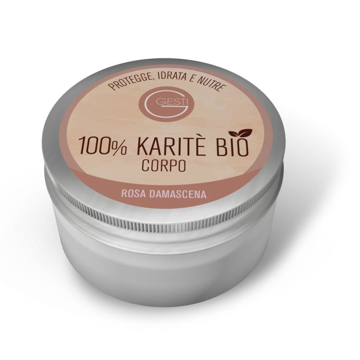 Gestos 100% Karité Corporal Ecológico Rosa Damascena 100ml