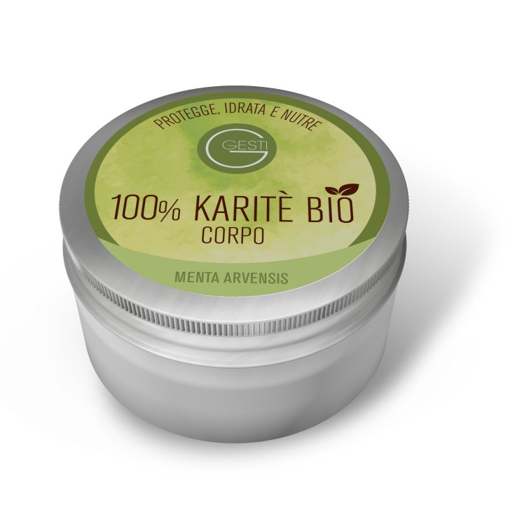 Gesti Crema Corporal Karité 100% Ecológica Con Menta 200ml